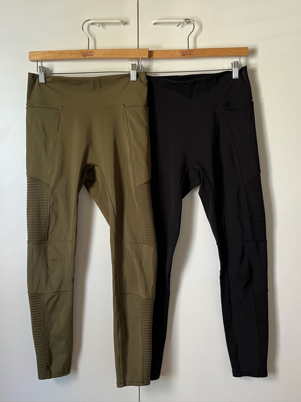 2 for $22 Fabletics Leggings in Moto Style